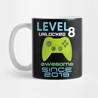 Level 8 Unlocked Awesome 2013 Video Gamer Mug